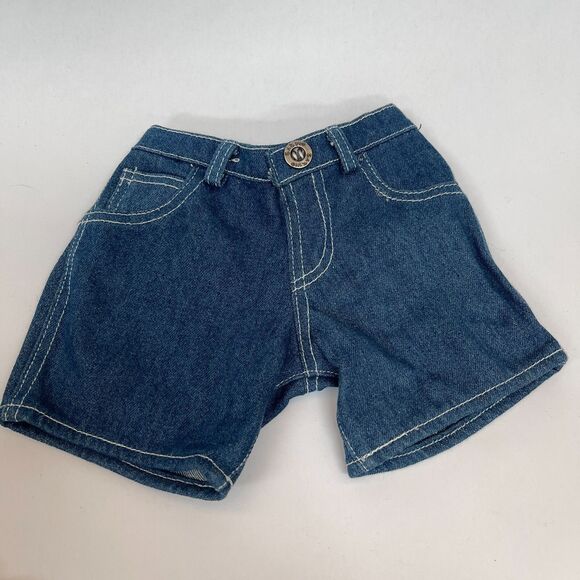 Build A Bear Workshop BABW Shorts Blue - Picture 1 of 4